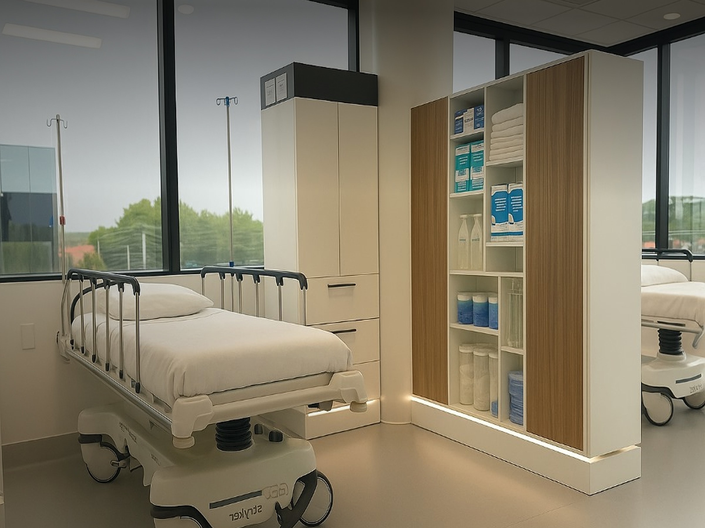 Modern lounge area with stylish seating and decor.